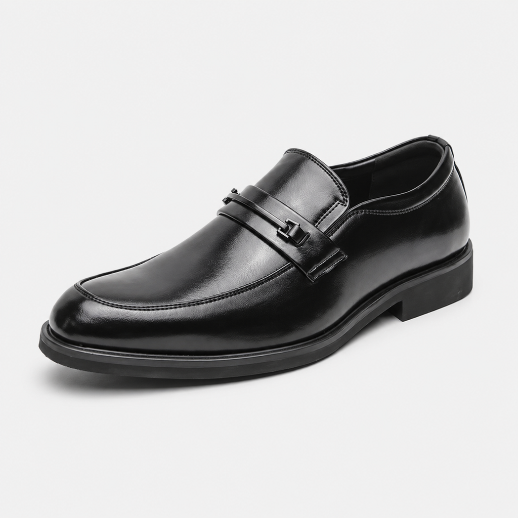Mocassins Habillés En Cuir Véritable Pour Homme