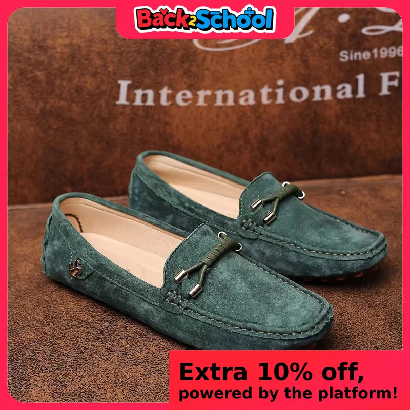 Mocassin Vert Luxe