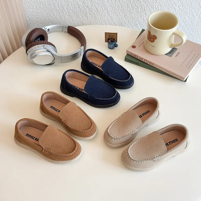 Mocassin Enfant Bleu Marine