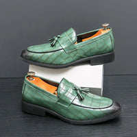 Mocassin À Gland Croco