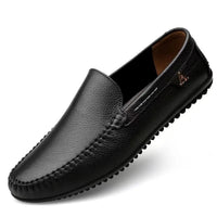 Mocassins Souples En Cuir Synthétique