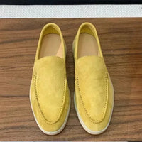 Mocassin Homme Daim Beige