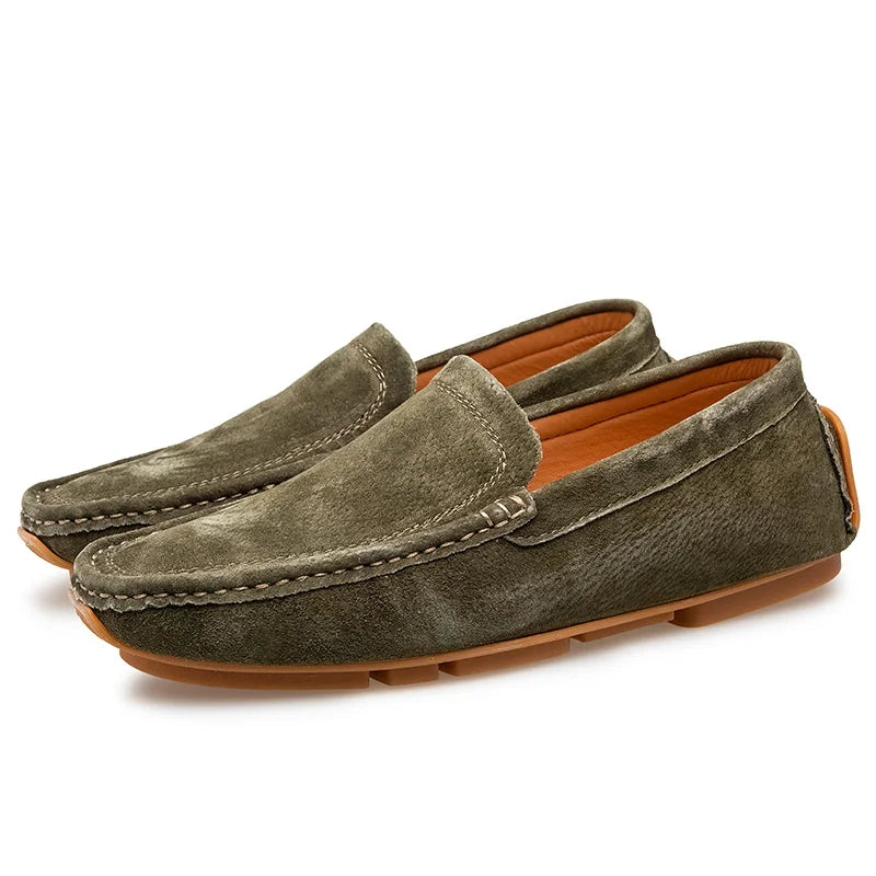 Bateaux Mocassin Homme Marron Clair