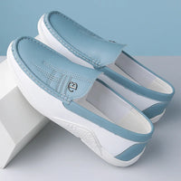Mocassin Bleu Clair Homme