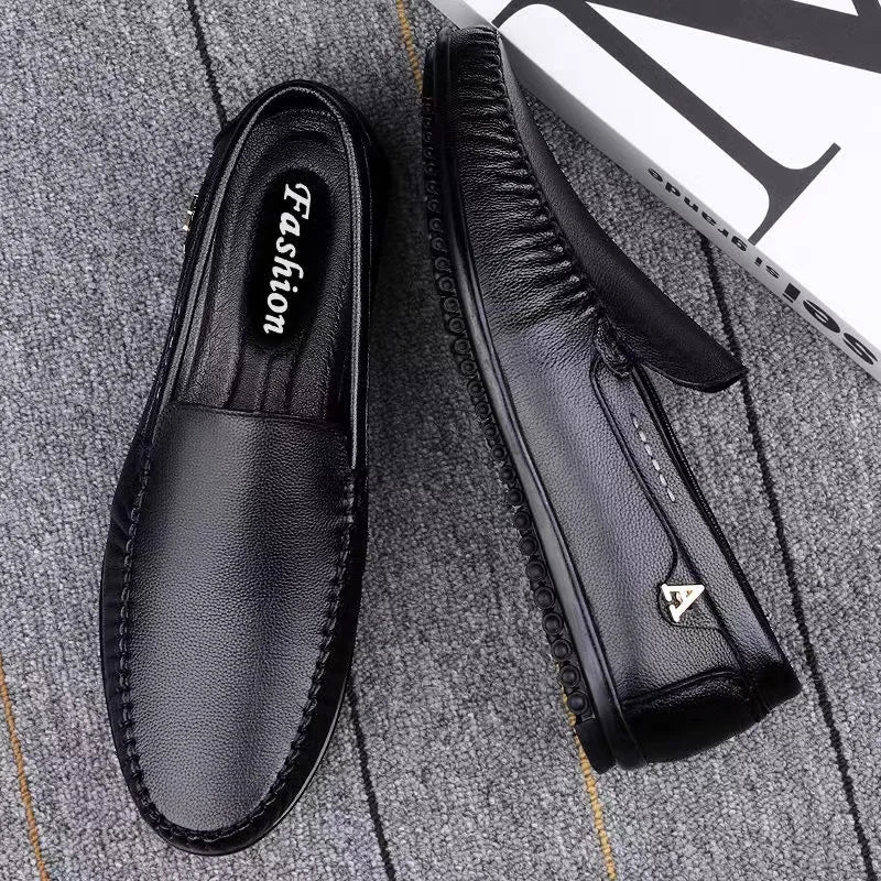 Mocassins Souples En Cuir Synthétique