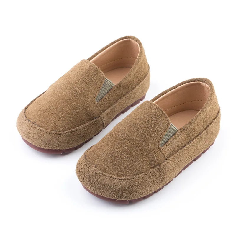 Mocassin Enfant Gris