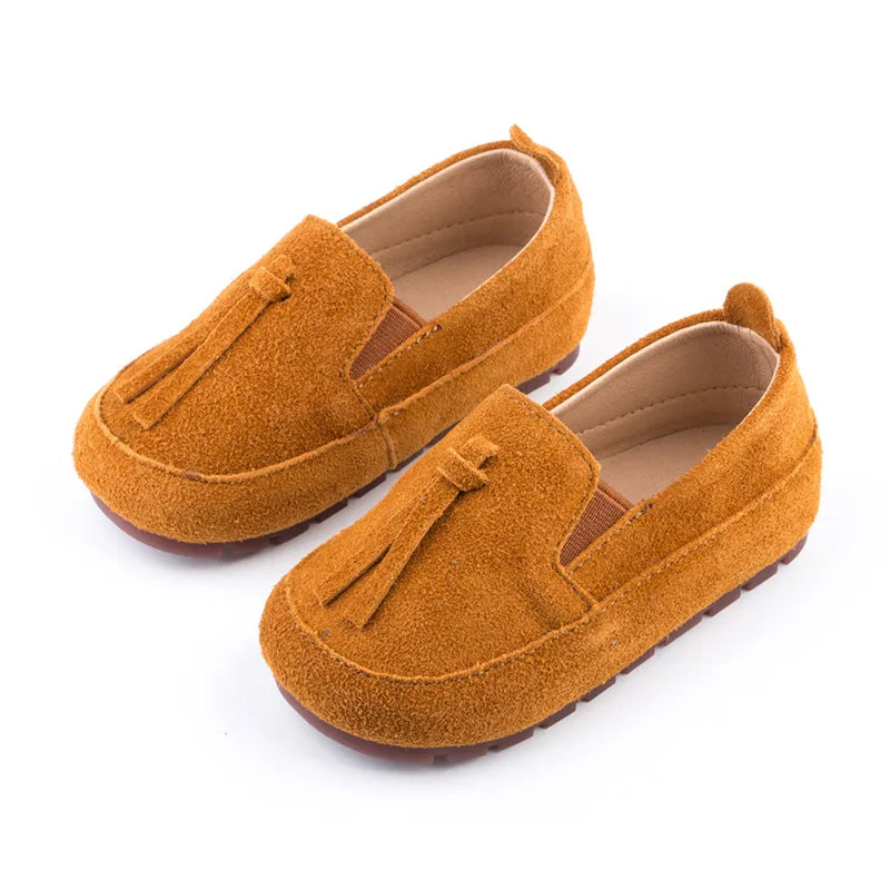 Mocassin Enfant Gris