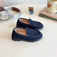 Mocassin Enfant Bleu Marine