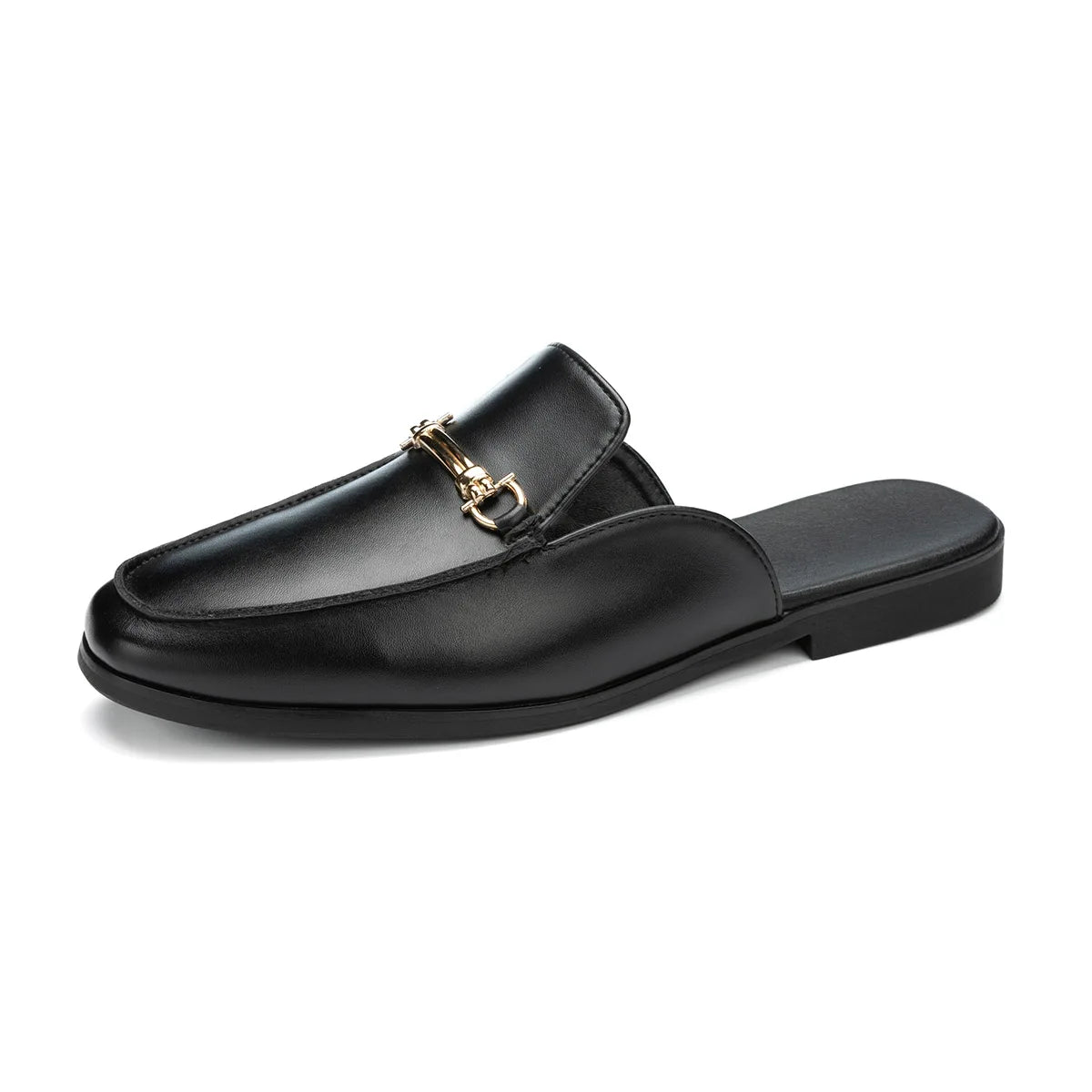Mocassins Mules Homme Noir