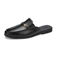 Mocassins Mules Homme Noir