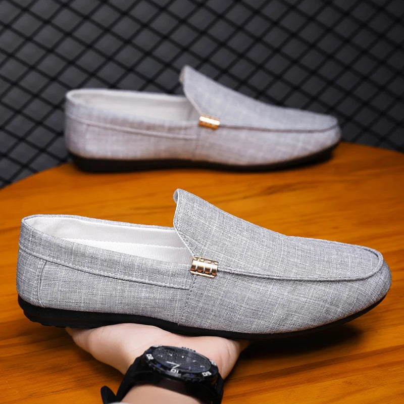 Mocassin Homme Noir Confortable