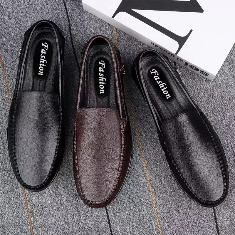 Mocassins Souples En Cuir Synthétique