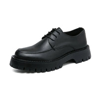 Mocassin Homme Noir Et Blanc À Glands Compensé