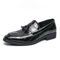 Mocassin À Gland Croco