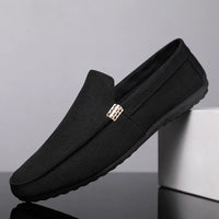 Mocassin Homme Noir Confortable