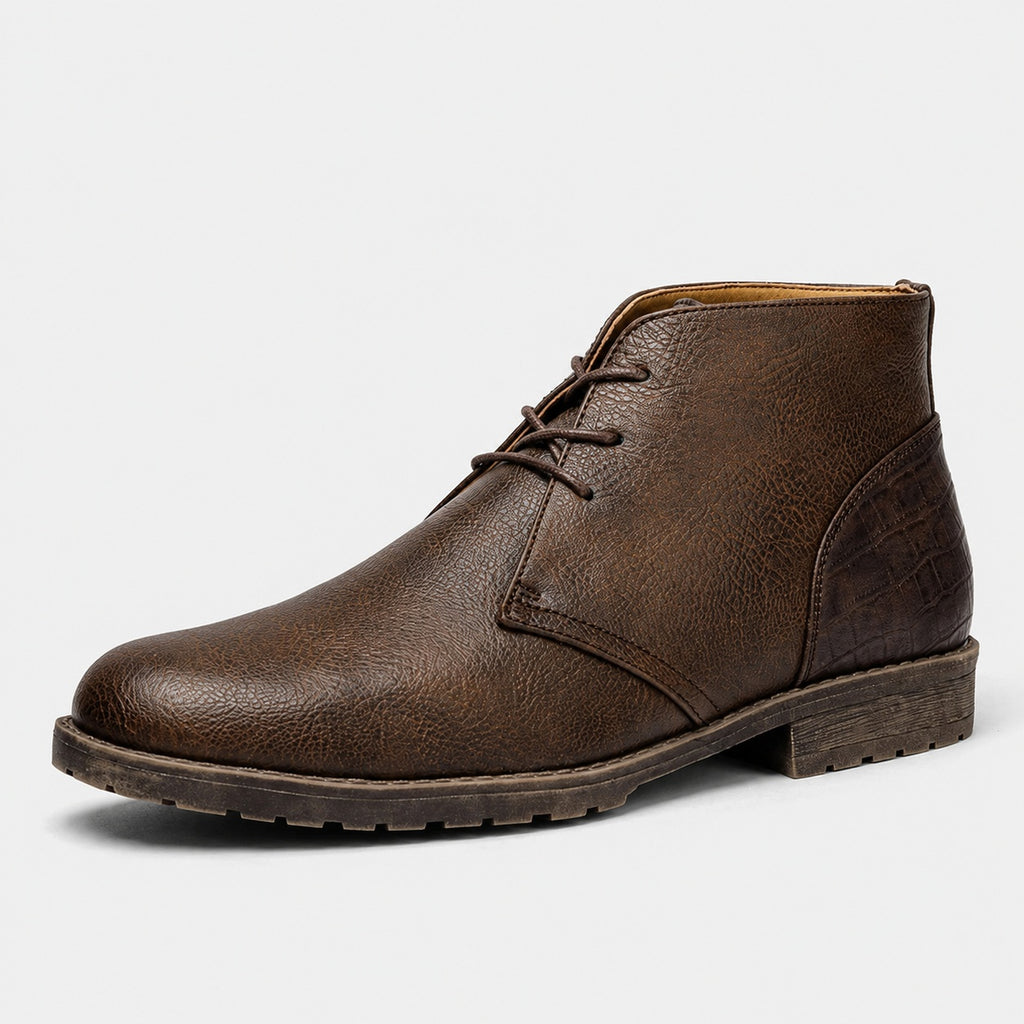 Noble Chaussure Bottine Homme À Lacets Bottine À Lacet Homme Marron