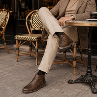 Noble Chaussure Bottine Homme À Lacets Bottine À Lacet Homme Marron
