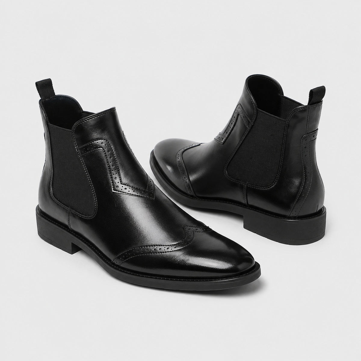 Noble Chaussure Bottine Homme À Lacets Bottine Noir Homme Lacet