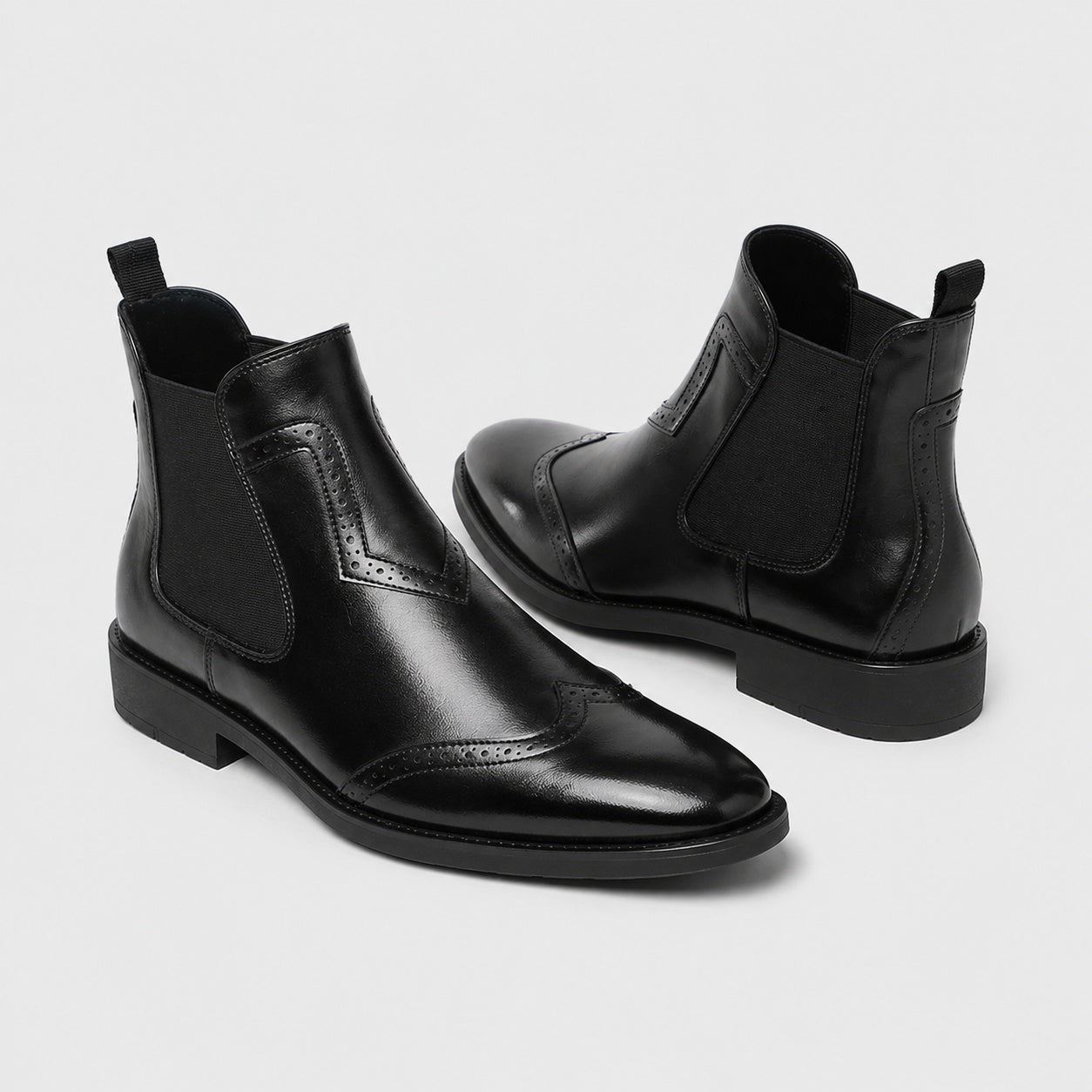 Noble Chaussure Bottine Homme À Lacets Bottine Noir Homme Lacet