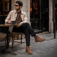 Noble Chaussure Bottine Homme À Lacets Bottines À Lacets Marron Homme