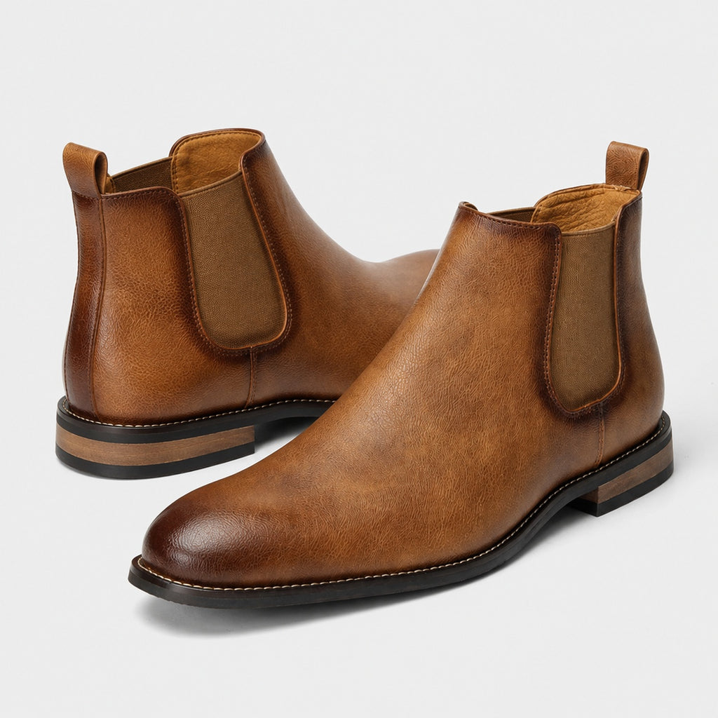 Noble Chaussure Bottine Homme Caoutchouc Boots Et Bottines Homme