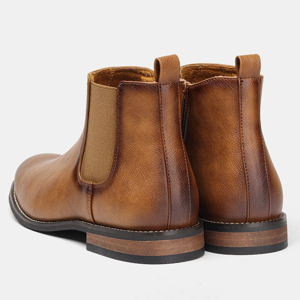 Noble Chaussure Bottine Homme Caoutchouc Boots Et Bottines Homme