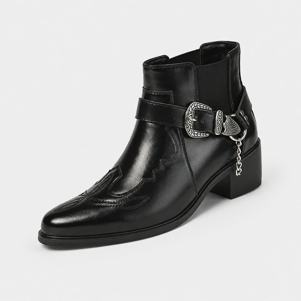 Noble Chaussure Bottine Homme Caoutchouc Boots Et Bottines Pour Homme