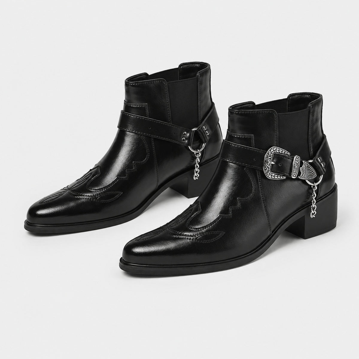 Noble Chaussure Bottine Homme Caoutchouc Boots Et Bottines Pour Homme