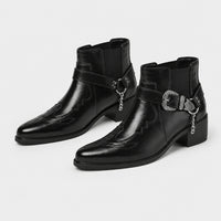 Noble Chaussure Bottine Homme Caoutchouc Boots Et Bottines Pour Homme