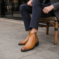 Noble Chaussure Bottine Homme Caoutchouc Bottes Et Bottines Pour Hommes