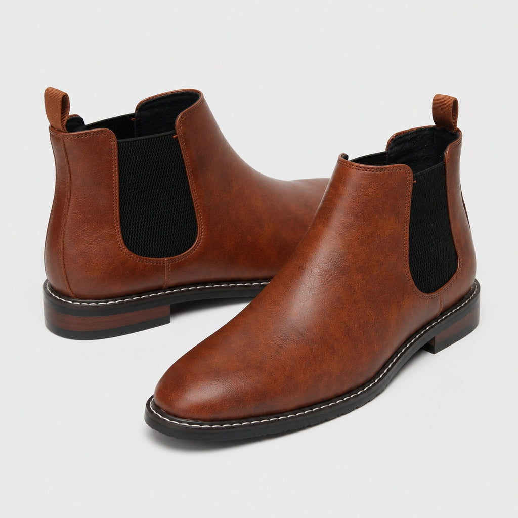 Noble Chaussure Bottine Homme Caoutchouc Bottine Classique Homme