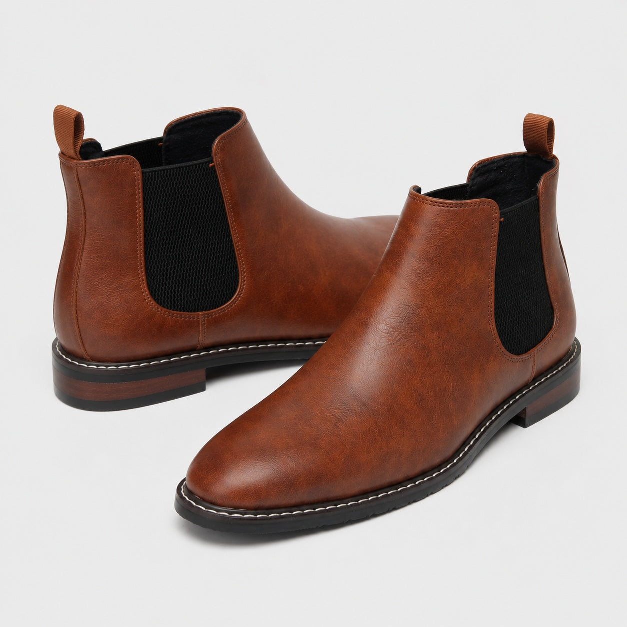 Noble Chaussure Bottine Homme Caoutchouc Bottine Classique Homme
