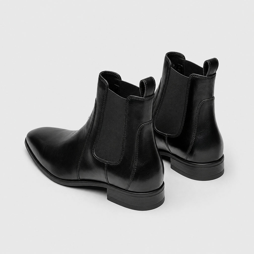 Noble Chaussure Bottine Homme Caoutchouc Bottine Elastique Homme