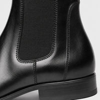 Noble Chaussure Bottine Homme Caoutchouc Bottine Elastique Homme