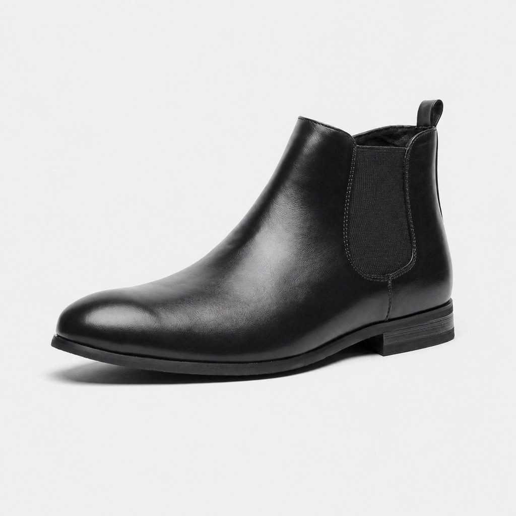 Noble Chaussure Bottine Homme Caoutchouc Bottine Homme Bout Pointu