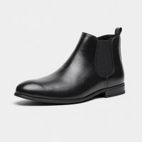 Noble Chaussure Bottine Homme Caoutchouc Bottine Homme Bout Pointu