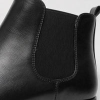 Noble Chaussure Bottine Homme Caoutchouc Bottine Homme Bout Pointu