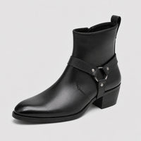 Noble Chaussure Bottine Homme Caoutchouc Bottine Homme Classique