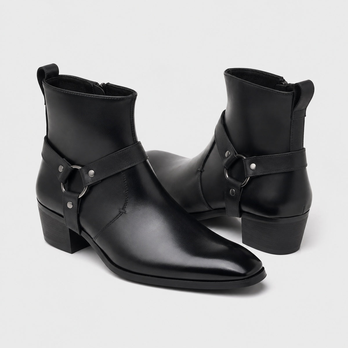 Noble Chaussure Bottine Homme Caoutchouc Bottine Homme Classique