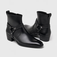 Noble Chaussure Bottine Homme Caoutchouc Bottine Homme Classique