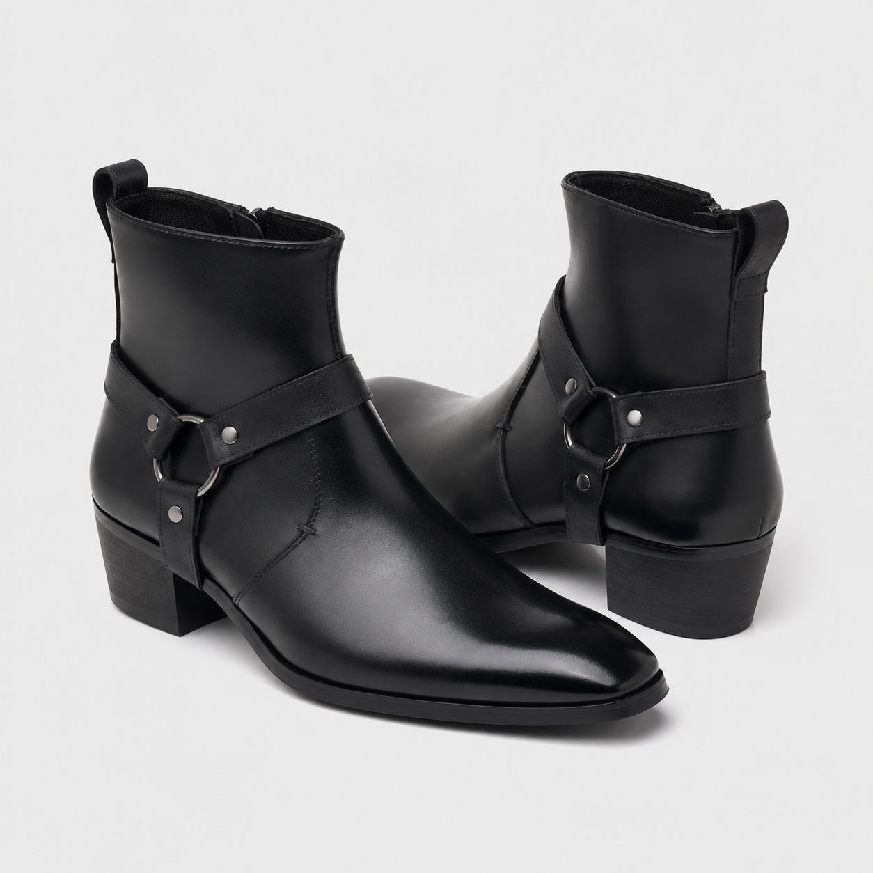 Noble Chaussure Bottine Homme Caoutchouc Bottine Homme Classique
