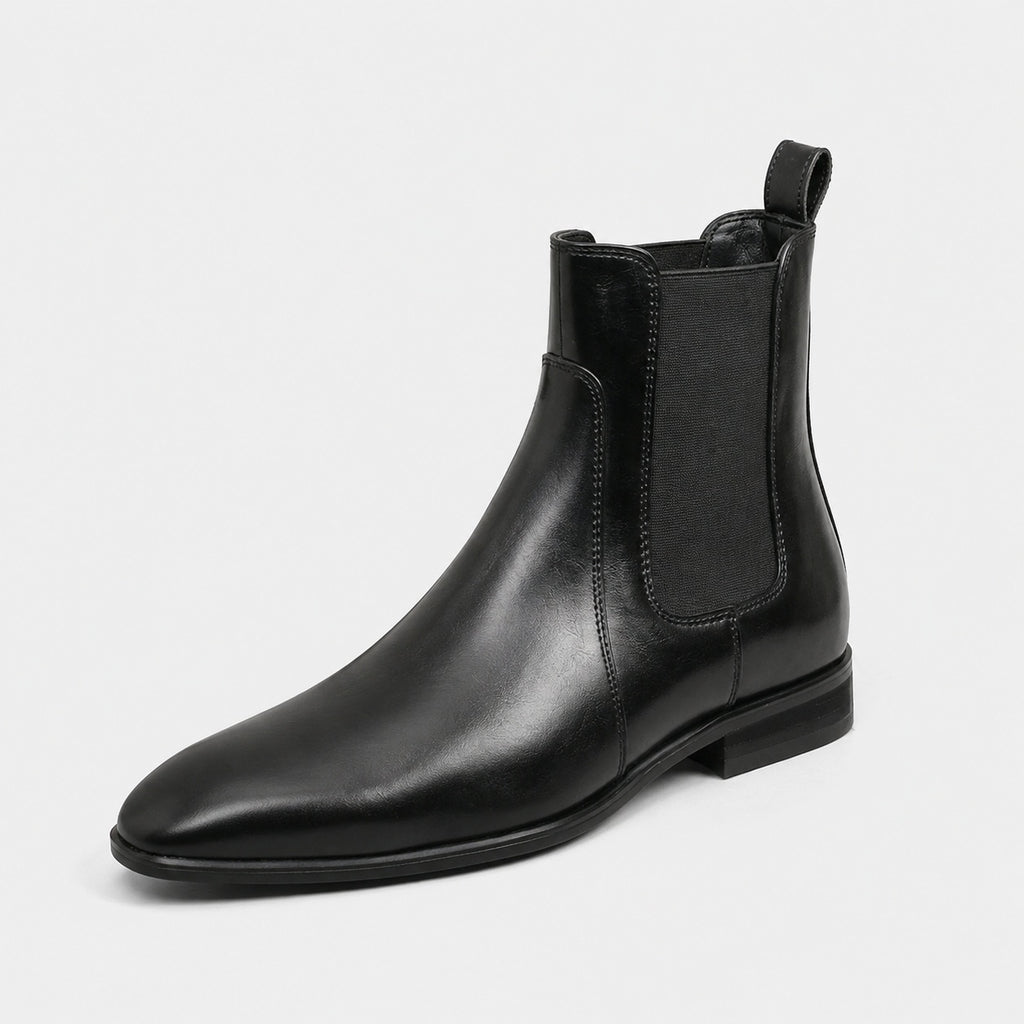 Noble Chaussure Bottine Homme Caoutchouc Bottine Homme Elastique