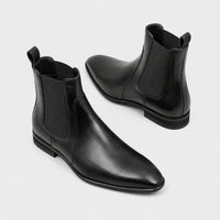 Noble Chaussure Bottine Homme Caoutchouc Bottine Homme Elastique