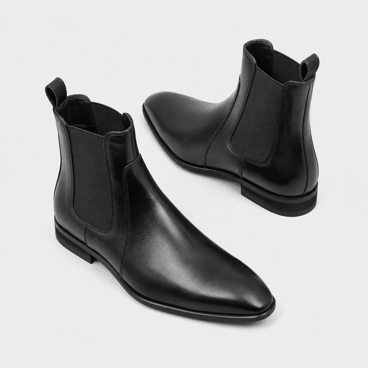 Noble Chaussure Bottine Homme Caoutchouc Bottine Homme Elastique