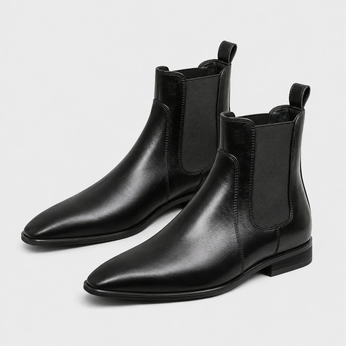 Noble Chaussure Bottine Homme Caoutchouc Bottine Homme Elastique