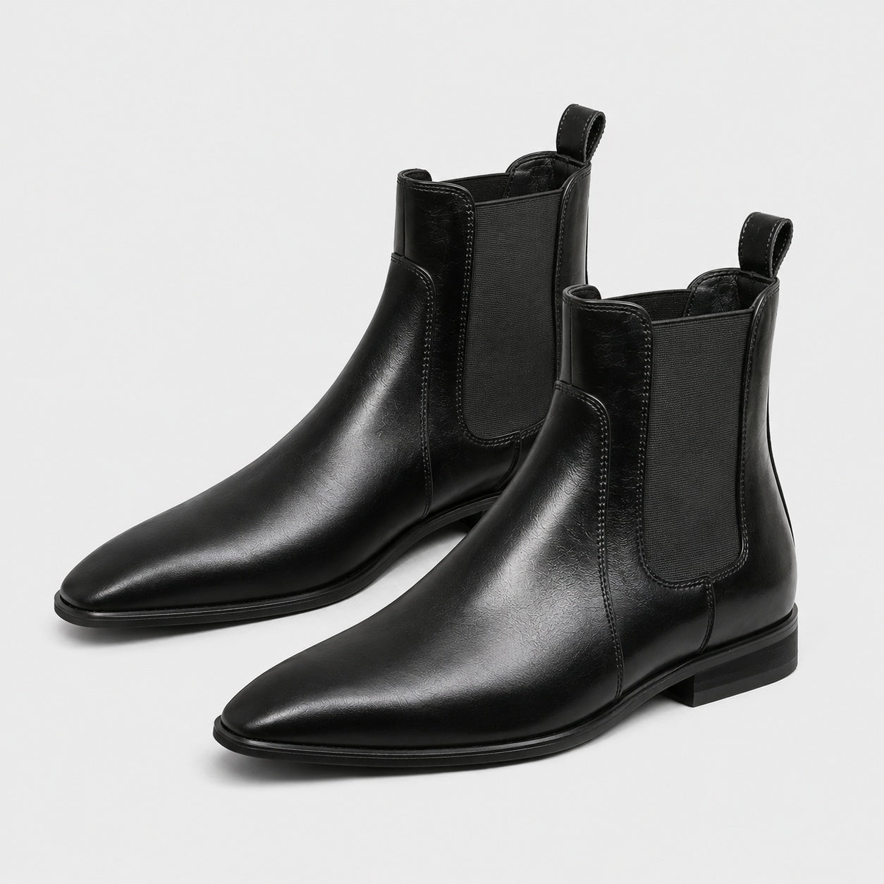 Noble Chaussure Bottine Homme Caoutchouc Bottine Homme Elastique