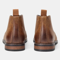 Noble Chaussure Bottine Homme Caoutchouc Bottine Homme Plate