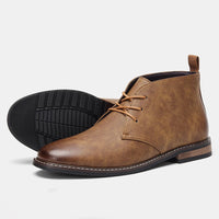 Noble Chaussure Bottine Homme Caoutchouc Bottine Homme Plate