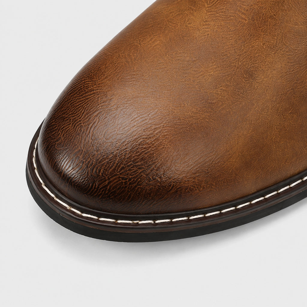 Noble Chaussure Bottine Homme Caoutchouc Bottine Homme Plate