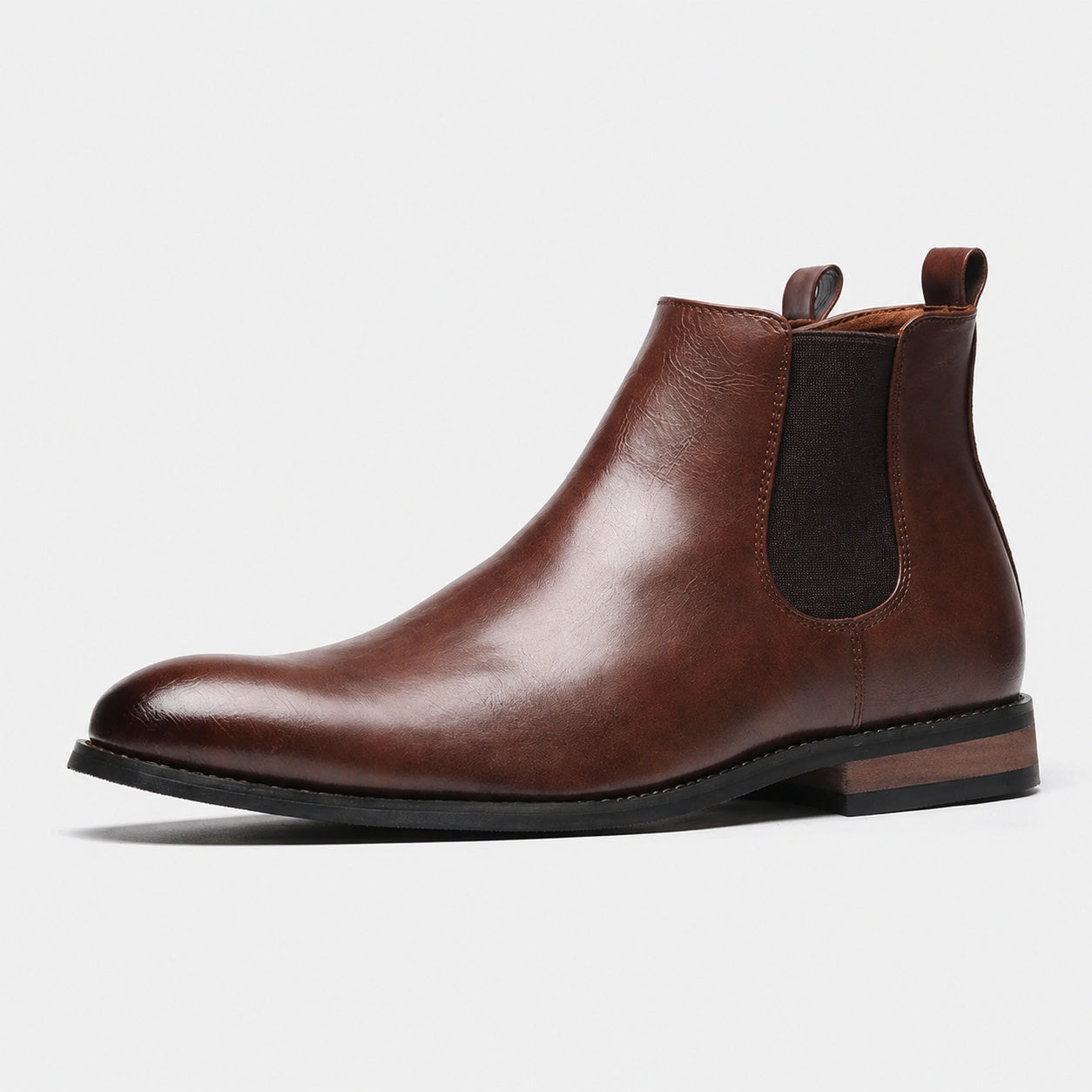 Noble Chaussure Bottine Homme Caoutchouc Bottine Style Homme